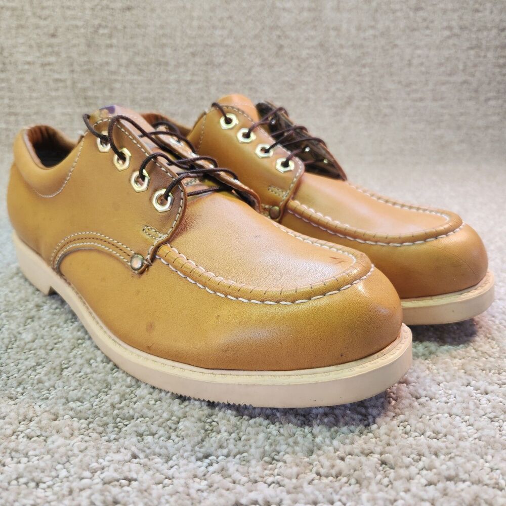 Honchos Shoes Mens Size 10 D Leather Upper Tan Casual Comfort